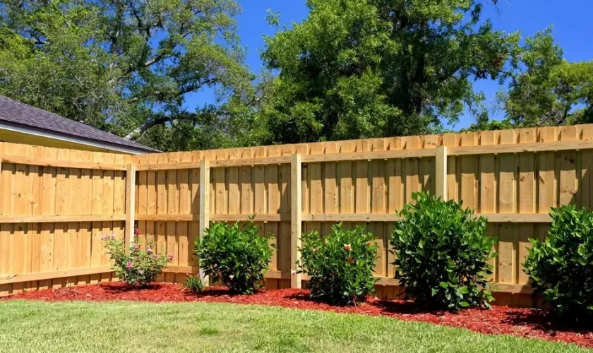 wood fencing